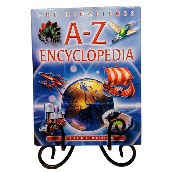 The Kingfisher A-Z Encyclopedia UP-TO-THE-MINUTE Information Book - Picture 1 of 13